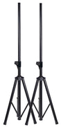 QTX Speaker Stand Floor Set of 2 Stands + Carry Case 181.182UK