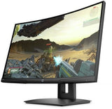 HP MONITOR 23.6'', X24c GAMING HOME CURVED, F, VA LED, FHD 1920 X 1080, 4MS, 300 NITS CD/M², AMD FREESYNC 144HZ, ANTIGLARE, HEIGHT ADJUSTABLE, TILT, DISPLAY PORT, HDMI, 1YW, BLACK