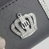 Diamond Crown Car Air Vent Phone Holder and Organizer