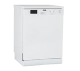 VOX DISHWASHER 60 CM, E, 12 SETS, 5 PROGRAMS, 92 KWH, 220V-240V / 50HZ, 57DB, SPILLAGE PROTECTION, DELAYED START, QUICK 30 MIN, 82cm HEIGHT, WHITE