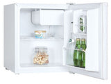 VOX REFRIGERATOR KS 0610 SINGLE DOOR, STATIC, F, DEFROST MANUAL, 41L, 99KWH, 39DB, R600A GAS, SILENT, HxWxD 0.51x0.44xx0.47, WHITE