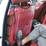 Transparent Car Seat Kick Mat and Dirt Protector