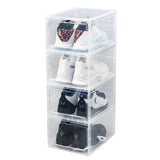 Transparent Shoe Box for Sneakers and Basketball Storage