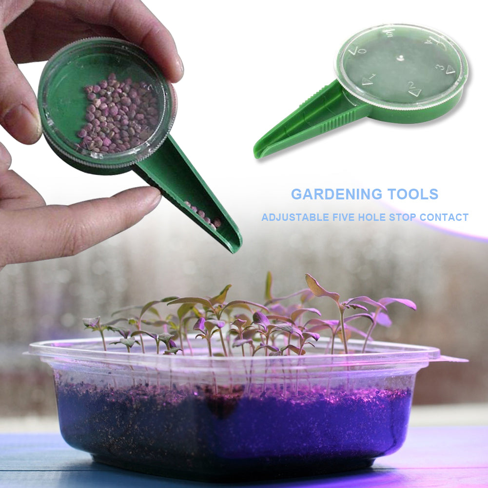 Adjustable Seed Planter for Various Sizes (5 Settings)