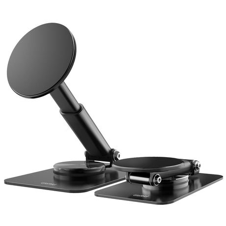 GlaRid Magnetic Phone Stand Compatible with MagSafe for iphone16 Phone Stand for Desk with 360°Rotation Base Adjustable Height to 6.1 inch Compatible for MagSafe Case and iPhone 16/15/14/13/12