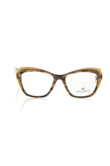 Frankie Morello Beige Acetate Women's Eyeglass Frame