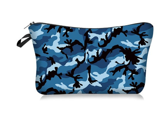 Zebra Stripe & Leopard Print Makeup Bag Organizer