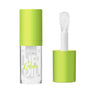 Beauty Glazed Big Brush Head Lip Oil Ultra-Hydrating & Nourishing Smooth Glossy Finish Lip Glow Oil Shiny and Vegan Tinted Lip Gloss Non-Sticky Formula (1 101# MEET)