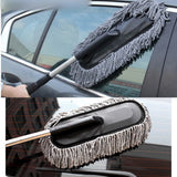 Car Cleaning Tools - Wax Mop and Brush Set