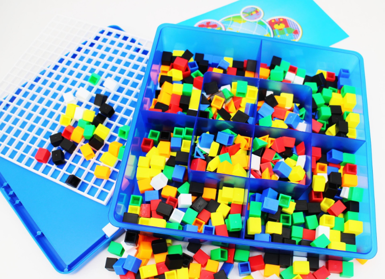 Mushroom Building Blocks Educational Toy for Kids