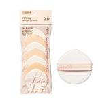 Espoir Air Puff Variation | Flawless Face Makeup Fast and Easily | Makeup Sponge Applicator Air Cushion Powder Puff for Liquid Foundation Cream Concealer | Korean Base Makeup Tools (Volume 7ea)