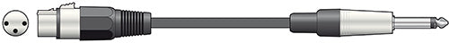 Chord Classic XLRF to 6.3mm Cable 12.0m 190.088UK