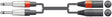Chord Classic 2XLRM-2x6.3MM 6.0m 190.036UK