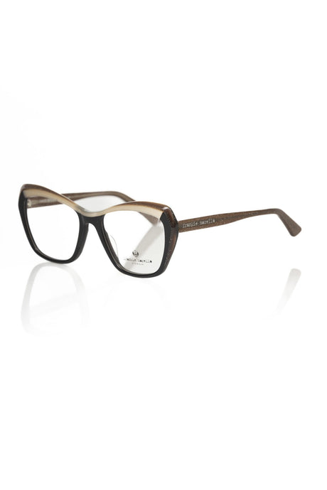 Frankie Morello Black Acetate Women's Eyeglass Frame