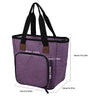 Double Shoulder Wool Crochet Storage Bag for Home