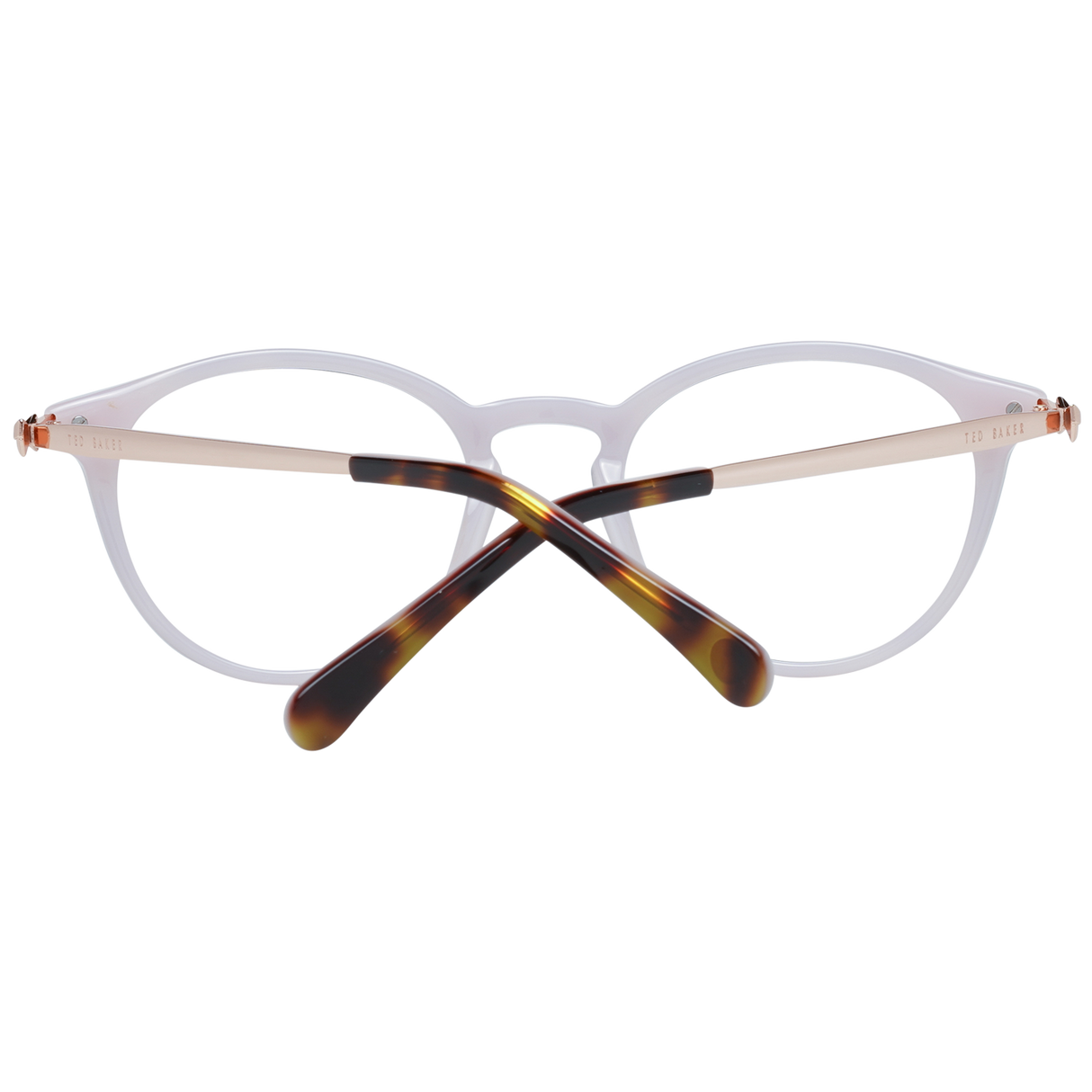 Ted Baker Chic Brown Round Full-Rim Fashion Frames