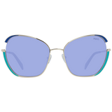 Emilio Pucci Gold Metal Sunglasses