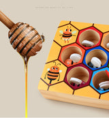 Wooden Busy Bee Educational Toy for Kids 0-6 Years
