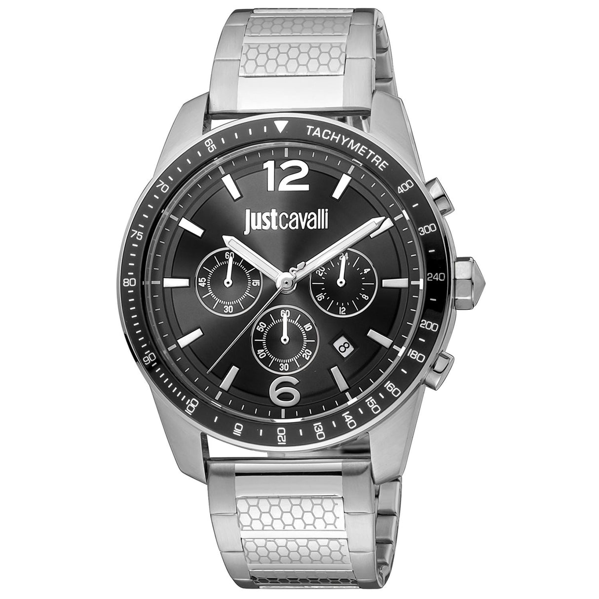 Just Cavalli Silver Men Watch