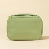 Stylish Green Makeup Bag for Organizing Beauty Essentials