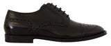 Dolce & Gabbana Elegant Wingtip Oxford Formal Shoes