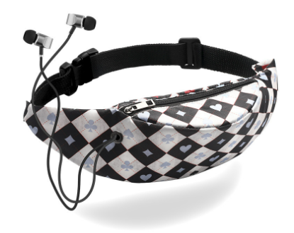 Digital Printed Women's Outdoor Waist Bag