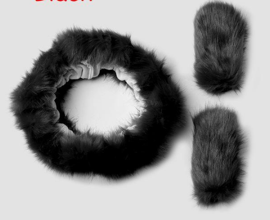 Car Steering Wheel Cover, Pure Wool Plush Design