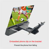 L5 12-Inch HD Phone Screen Magnifier with Speaker Stand