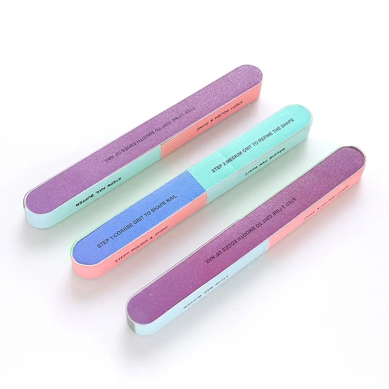 7-Sided Nail File Kit - Creative Sanding Tool