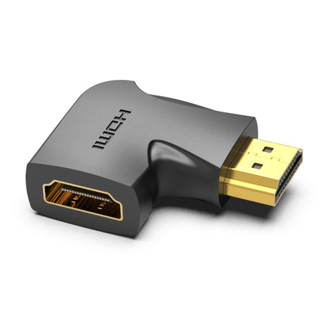 Vention HDMI Adaptor Male to Female 90 Degree Vertical Flat 4K60Hz AIPB0