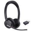 Yealink Headset Wireless Dual-Mode DECT/Bluetooth 3-Mic NC with DECT Dongle WH64 Hybrid Dual Teams