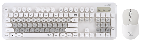 Alcatroz Keyboard & Mouse Wireless  2.4GHz Jellybean A5000 Mist