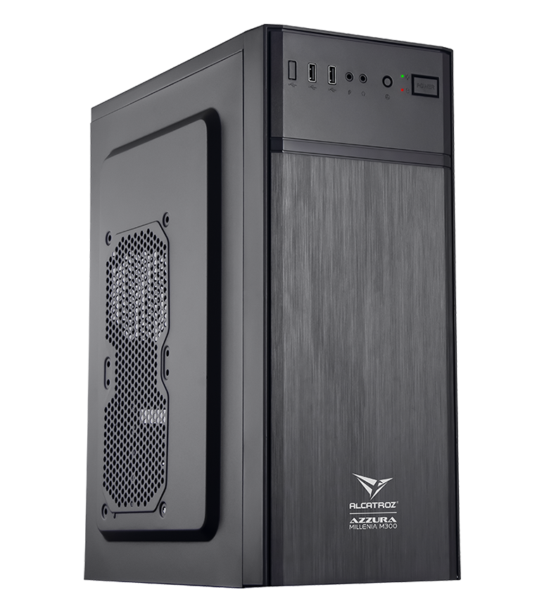 Alcatroz PC Case M-ATX AZZURA MILLENIA  MILLENIA ECO M300 with 250W PSU