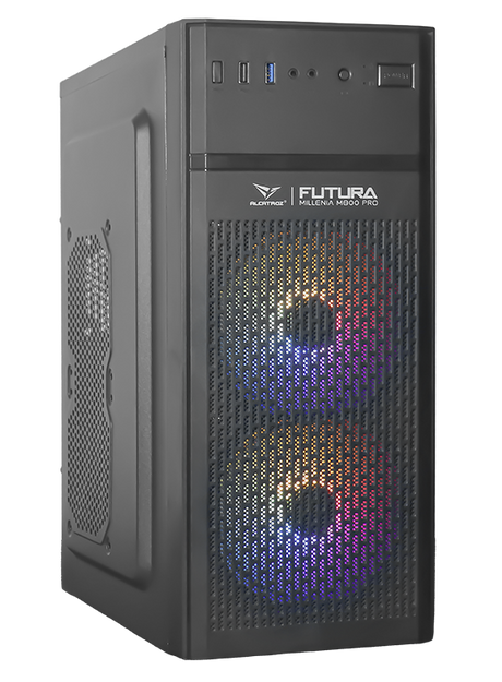 Alcatroz PC Case M-ATX FUTURA MILLENIA ECO M800 PRO with 250W PSU