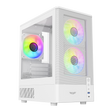 Armaggeddon Gaming Case M-ATX DEEPFREEZE DUPLEX 2 White 3x ARGB Fans