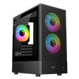 Armaggeddon Gaming Case M-ATX DEEPFREEZE DUPLEX 2 CHROMA Black (3x Chroma Fans)
