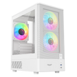 Armaggeddon Gaming Case M-ATX DEEPFREEZE DUPLEX 2 CHROMA White (3x Chroma Fans)