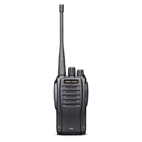 Midland D10 DMR/PMR Digital/Analogue Radio with 50 hr Battery (Single)