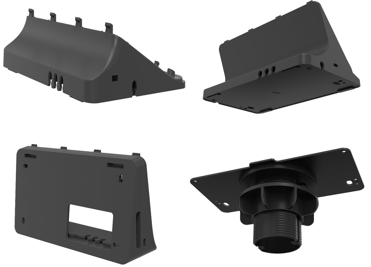 Yealink Bracket Mount Kit Tabletop, Wall & Rotatable Table Lock for CTP25 CTP25-Mounting-KIT