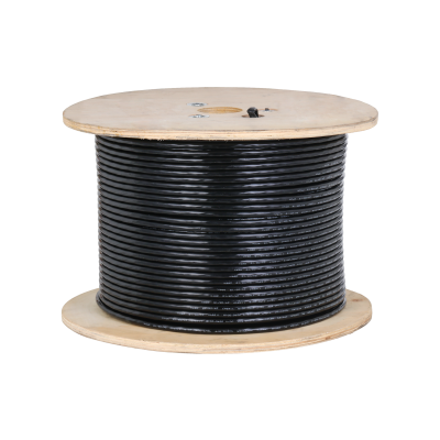 Dahua CAT6A OFC Cable 305m 0.57mm Black Outdoor PFM920-6AU