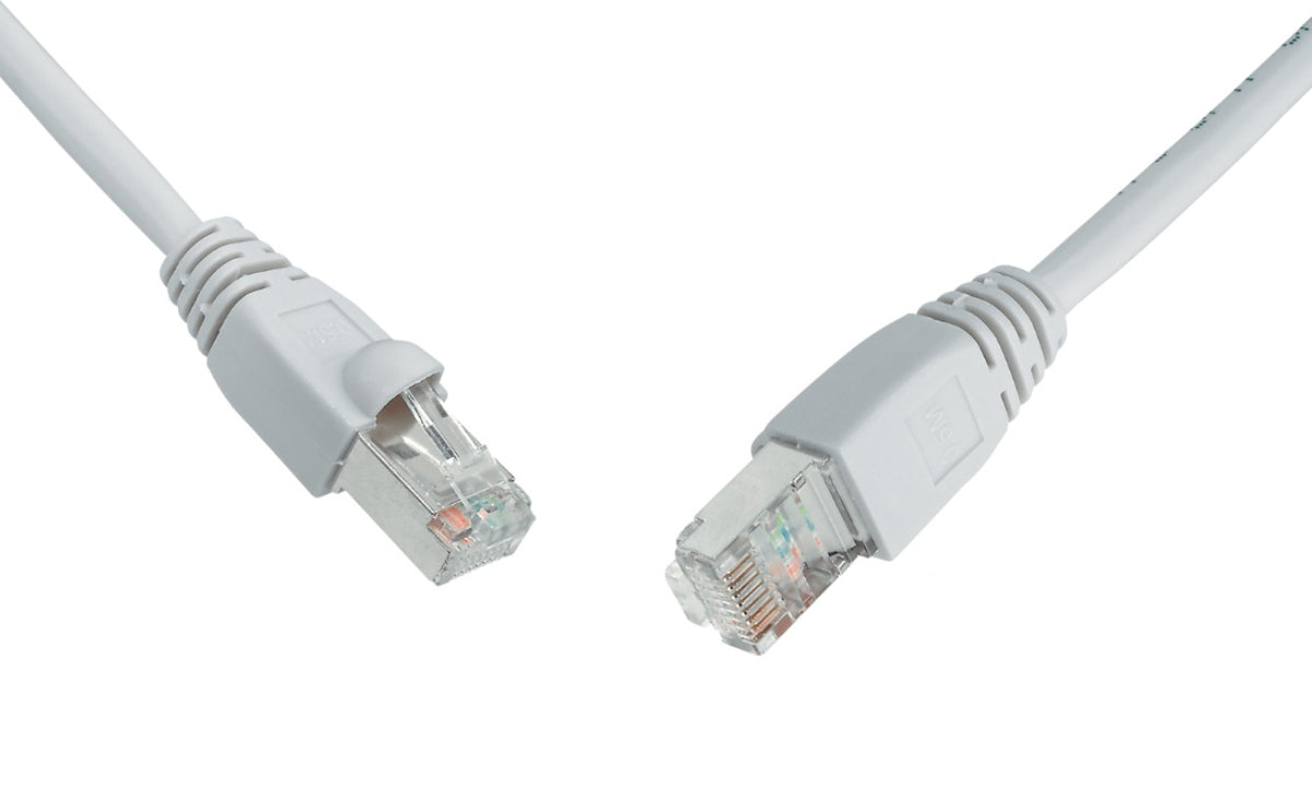 Solarix Ethernet Patch Cord CAT6a SFTP CU 0.5m Grey
