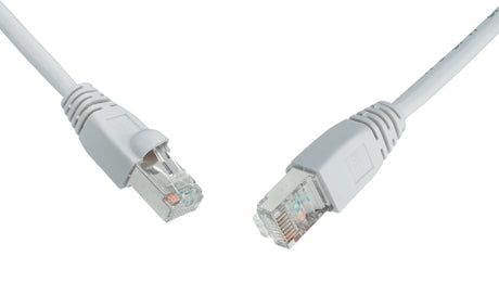 Solarix Ethernet Patch Cord CAT6a SFTP CU 0.5m Grey