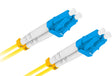 Lanberg Fiber Patch Cord LC/UPC-LC/UPC SM 9/125 Duplex LSZH 3.0m