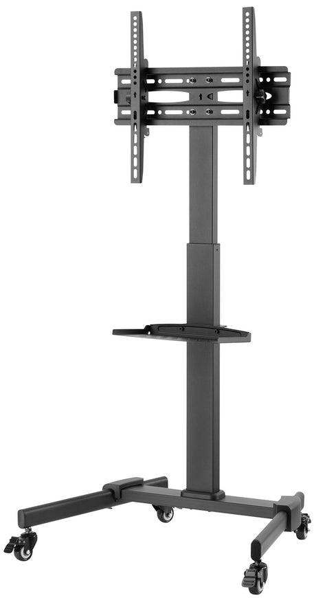 AV:Link Height Adjustable TV Trolley with Media Shelf up to 1.31m 40x40 & 35kg max 129.204UK