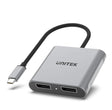 Unitek Converter USB-C to Display Port Dual 8K60Hz MST V1404A