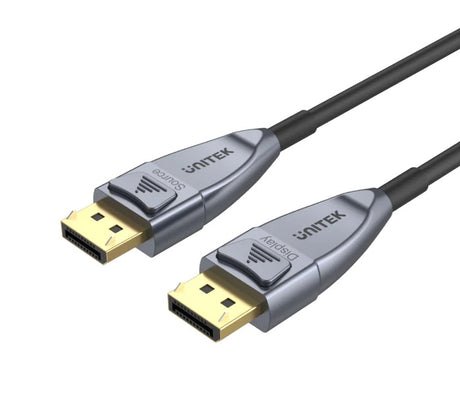 Unitek DisplayPort 1.4 Cable ActiveOptical 8K/240Hz 10.0m C1616GY
