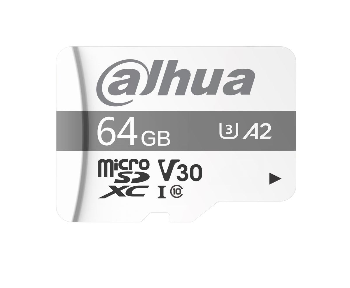 Dahua 64GB MicroSD Video Surveillance Card TF-P100/64G