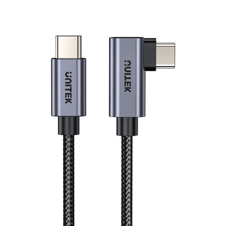 Unitek MC USB-C Cable PD100W L-Shape 2.0m C14123BK-2M