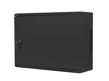 Lanberg 19'' Low Profile Wall Rack 4U+3U Assembled Black