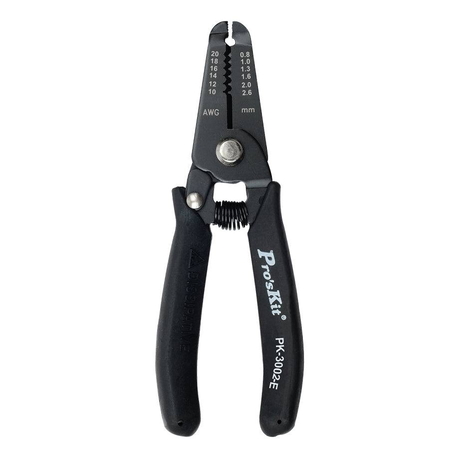 Proskit Wire Strippers Antistatic Precision 10-20 AWG 1PK-3002E